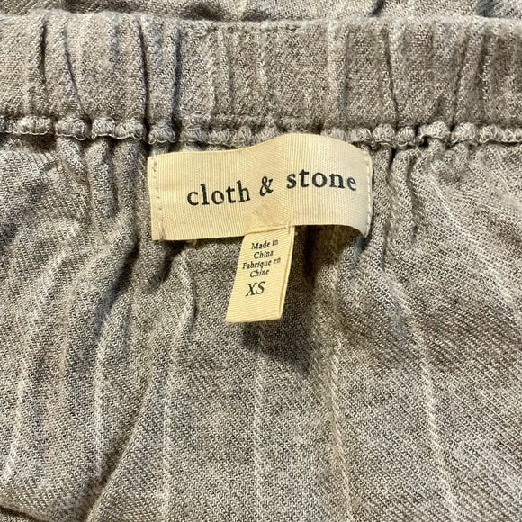 🛍 Cloth & Stone off the shoulder top - grey - XS - Picture 2 of 3